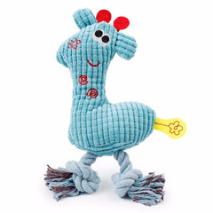 Cartoon Soft Fleece Dog Chew Sound Toy - Pet Stylo Cartoon Soft Fleece Dog Chew Sound Toy - Pet Stylo