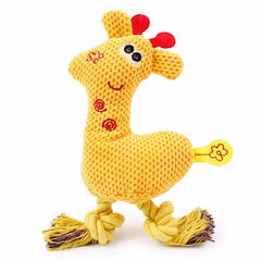 Cartoon Soft Fleece Dog Chew Sound Toy - Pet Stylo Cartoon Soft Fleece Dog Chew Sound Toy - Pet Stylo