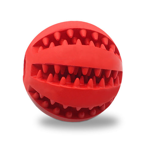 Nontoxic Rubber Tooth Cleaning Ball Toy for Puppy/Dogs - Pet Stylo