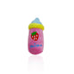 Pink Baby Bottle Squeaky Plush Sound Cute Dog Toy