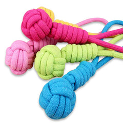 2pcs Knot Ball Chew Toy Tooth Bite Toy for Dogs