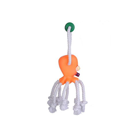 Cotton Cute Octopus Pet Toy - Teethers Voice Maker Chew Toy - Pet Stylo