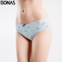 Seamless Cotton Mixed Color Seamless Bow Panties for Girls - Pet Stylo Seamless Cotton Mixed Color Seamless Bow Panties for Girls - Pet Stylo