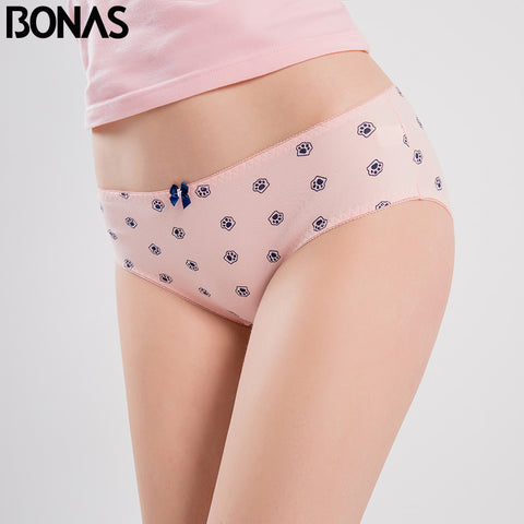 Mixed Color Cat Seamless Panties with Bow for Girls - Pet Stylo