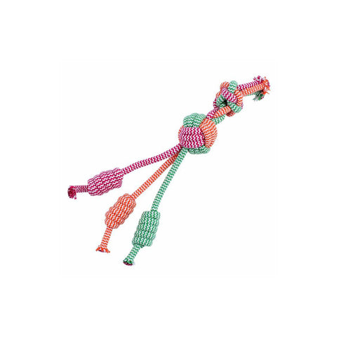 Cotton Braided Dog Chew Toy - Funny Training Puppy Toys - Pet Stylo