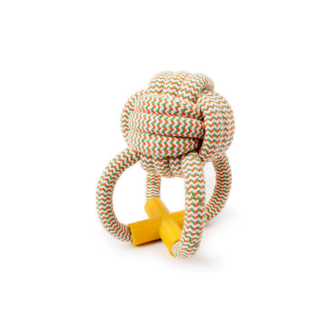 Hand Braided Durable Cotton Rope - Dog Bite/Chewing Toy - Pet Stylo