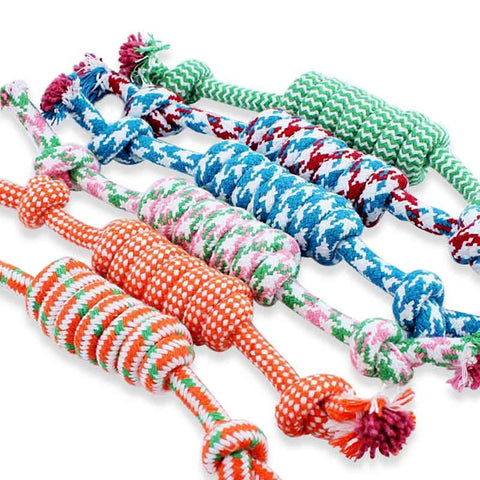 Cotton Bone Rope Toy for Dogs/Puppies - Pet Stylo