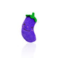 Eggplant Squeaky Plush Sound Cute Dog Toy