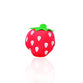 Red Strawberry Squeaky Plush Cute Dog Toy
