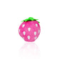 Pink Strawberry Squeaky Plush Cute Dog Toy