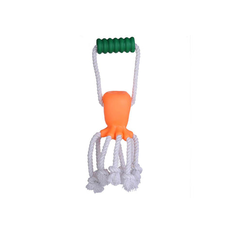 Cotton Cute Octopus Pet Toy - Teethers Voice Maker Chew Toy - Pet Stylo